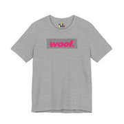 Woof. | Optical Wave Pride T-shirt