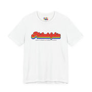 Philadelphia Gay Pride | Retro Rainbow Pennsylvania T-shirt