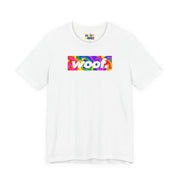 Woof. | Molten Rainbow Pride T-shirt