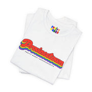 Provincetown Gay Pride | Retro Rainbow Massachusetts T-shirt