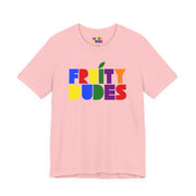 Fruity Dudes | Bold Rainbow Pride Logo T-shirt