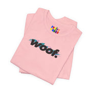 Woof. | 90s Cup Scribbles Pride T-shirt