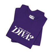 Who Is This Diva | Basic Gays T-shirt