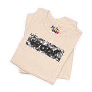 Woof. | Liquid Chrome Pride T-shirt