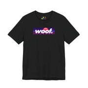 Woof. | Neon Grid Pride T-shirt