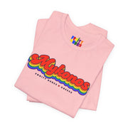 Mykonos Gay Pride | Retro Rainbow Greece T-shirt