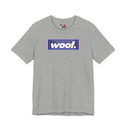 Woof. | Electric Tunnel Pride T-shirt