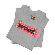 Woof. | Red Gingham Pride T-shirt