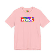 Woof. | Molten Rainbow Pride T-shirt