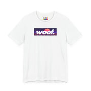 Woof. | Neon Grid Pride T-shirt