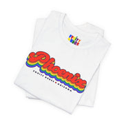 Phoenix Gay Pride | Retro Rainbow Arizona T-shirt
