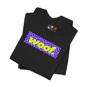 Woof. | Checker Melt Pride T-shirt