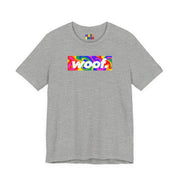 Woof. | Molten Rainbow Pride T-shirt