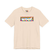 Woof. | Rainbow Waves Pride T-shirt