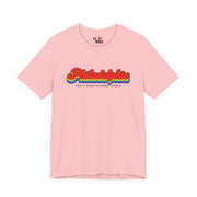 Philadelphia Gay Pride | Retro Rainbow Pennsylvania T-shirt