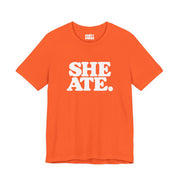 She Ate | Basic Gays T-shirt