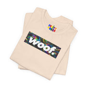 Woof. | Oil Slick Pride T-shirt