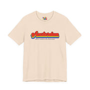 Amsterdam Gay Pride | Retro Rainbow Netherlands T-shirt