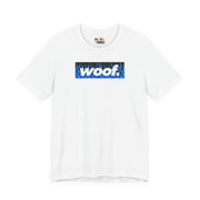Woof. | Blue Flame Pride T-shirt