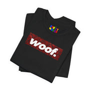 Woof. | Red Snakeskin Pride T-shirt