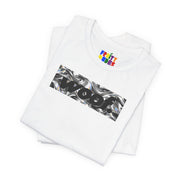 Woof. | Liquid Chrome Pride T-shirt