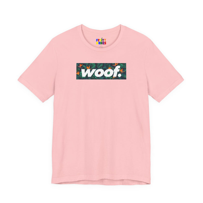 Woof. | Tropical Midnight Pride T-shirt