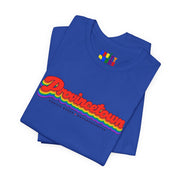 Provincetown Gay Pride | Retro Rainbow Massachusetts T-shirt