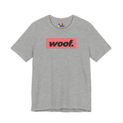 Woof. | Red Gingham Pride T-shirt