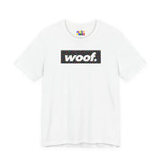 Woof. | Confetti Brights Pride T-shirt
