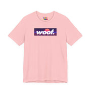Woof. | Neon Grid Pride T-shirt