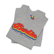 Berlin Gay Pride | Retro Rainbow Germany T-shirt