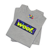 Woof. | Electric Storm Pride T-shirt