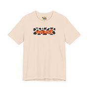 Woof. | Orange Cow Pride T-shirt