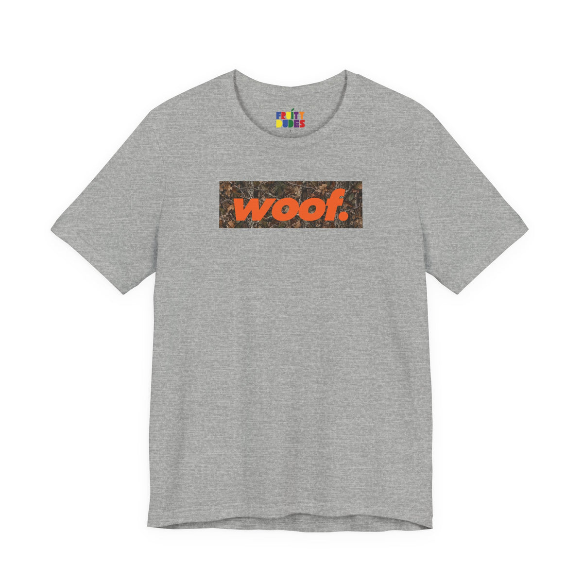 Woof. | Woodland Hunter Pride T-shirt