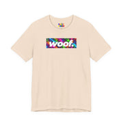 Woof. | UV Paint Party Pride T-shirt