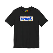Woof. | Confetti Terrazzo Pride T-shirt