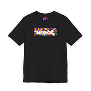 Woof. | Primary Play Pride T-shirt
