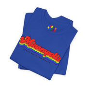 Minneapolis Gay Pride | Retro Rainbow Minnesota T-shirt