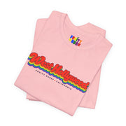 West Hollywood Gay Pride | Retro Rainbow California T-shirt