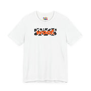 Woof. | Orange Cow Pride T-shirt