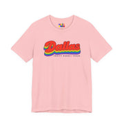 Dallas Gay Pride | Retro Rainbow Texas T-shirt