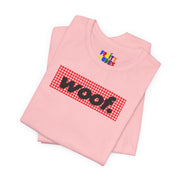 Woof. | Red Gingham Pride T-shirt