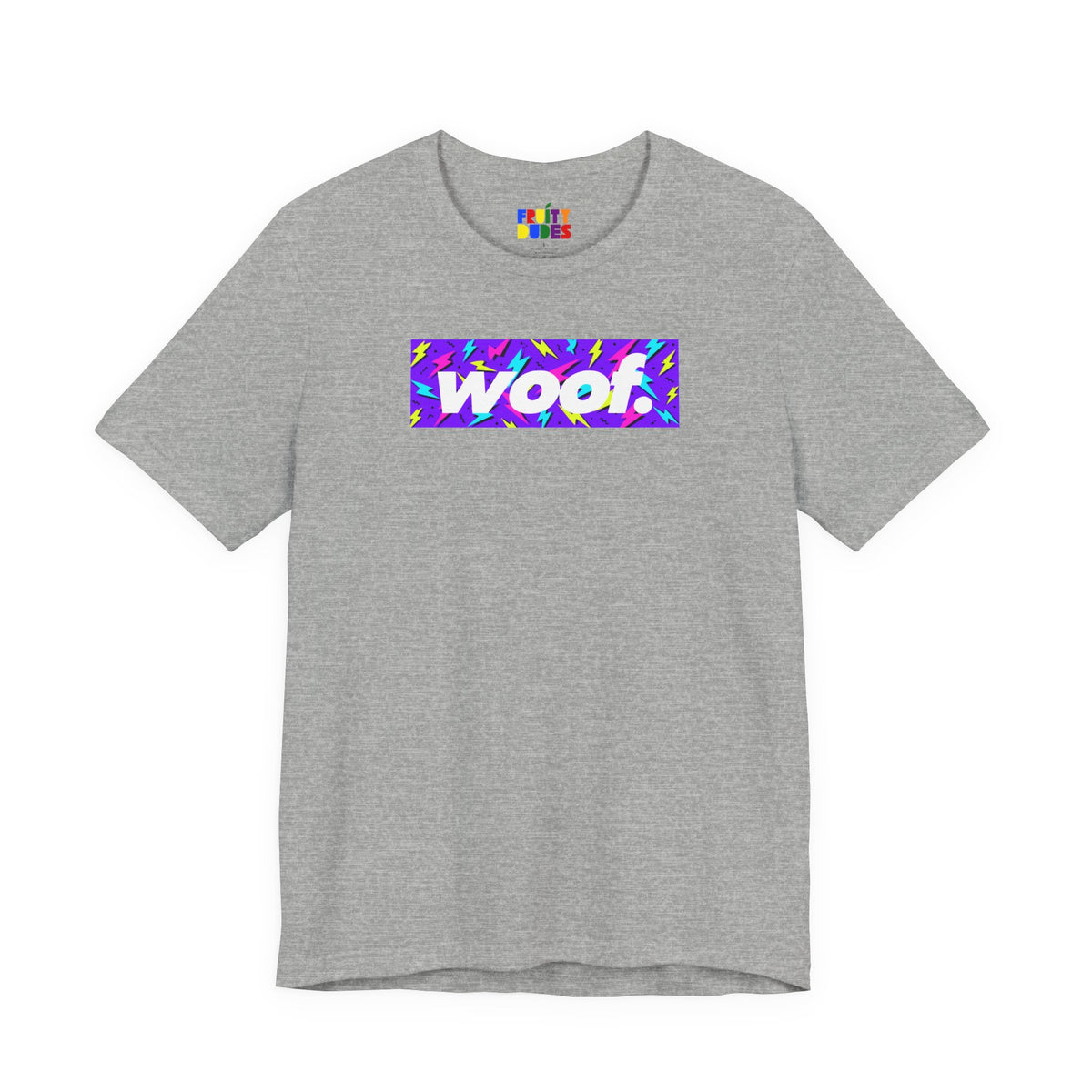 Woof. | Purple Volt Pride T-shirt