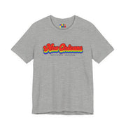 New Orleans Gay Pride | Retro Rainbow Louisiana T-shirt
