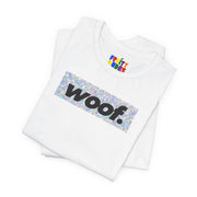 Woof. | Holographic Pride T-shirt