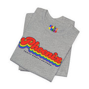 Phoenix Gay Pride | Retro Rainbow Arizona T-shirt