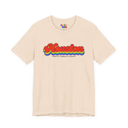 Houston Gay Pride | Retro Rainbow Texas T-shirt