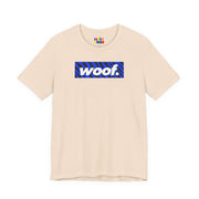Woof. | Electric Zebra Pride T-shirt