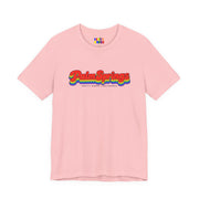 Palm Springs Gay Pride | Retro Rainbow California T-shirt