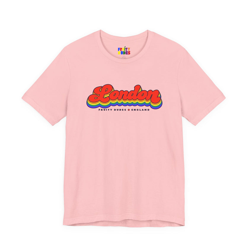 London Gay Pride | Retro Rainbow England T-shirt